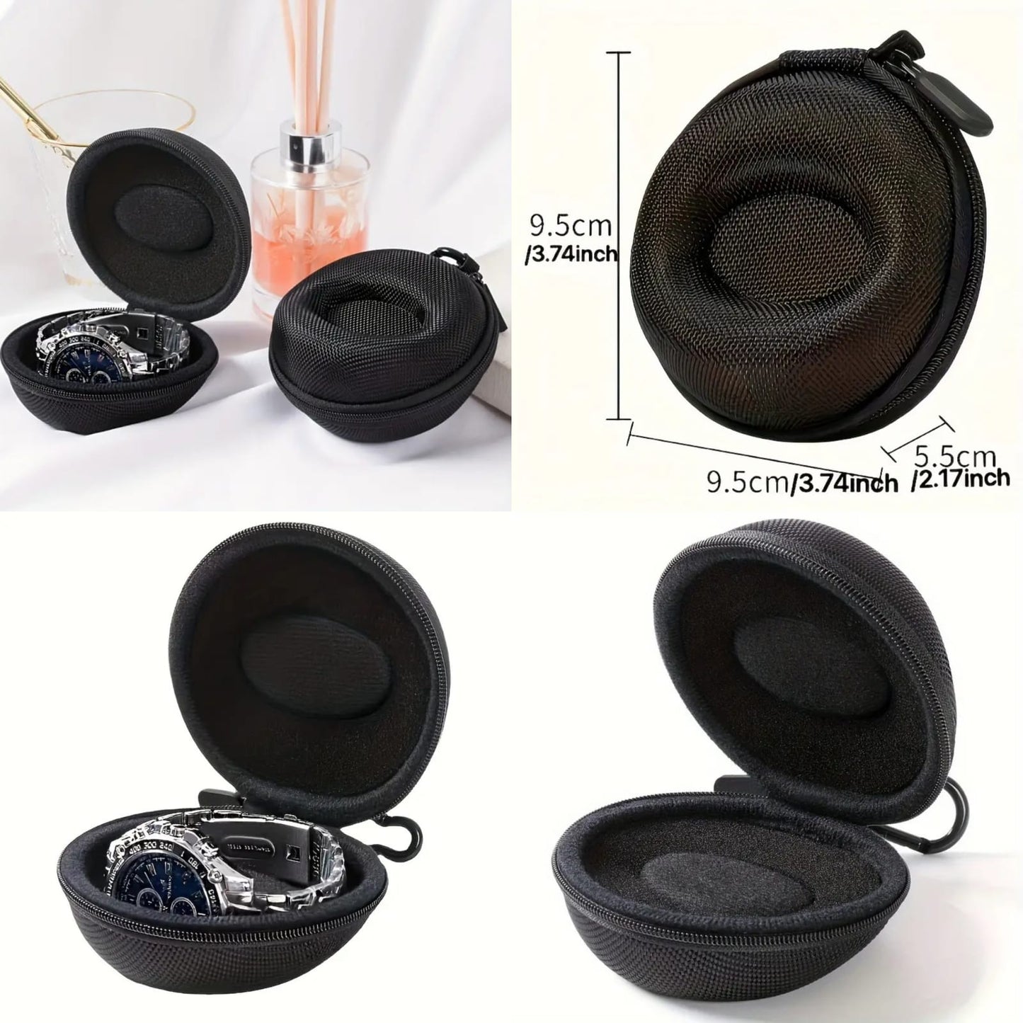 1pc PORTABLE WATERPROOF WATCH / STORAGE CASE