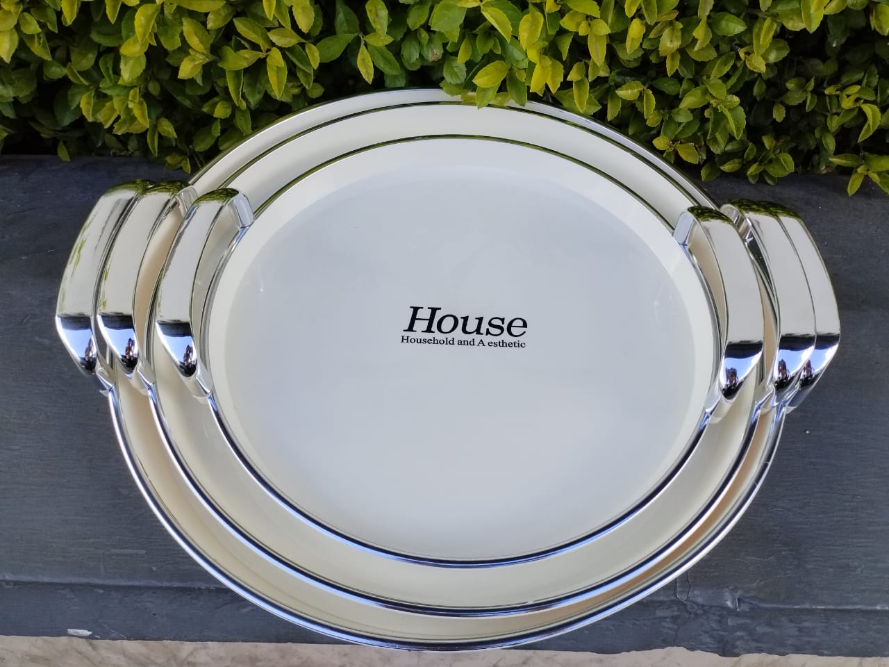 3pcs Acrylic breakfast trays