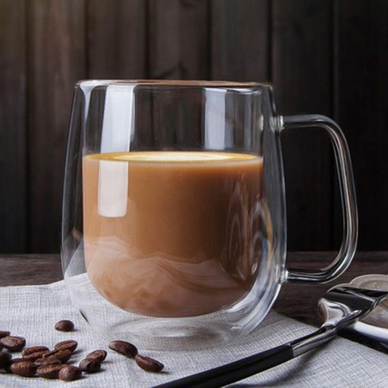 300 ml Double walled mugs( 2 pcs set)
