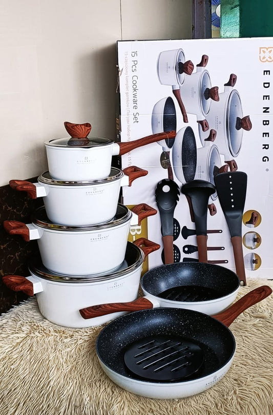 15 pcs edenberg nonstick