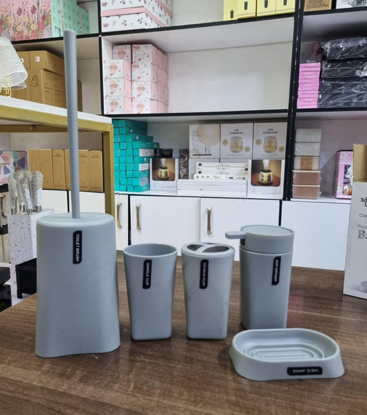 5 pcs bathroom organizer