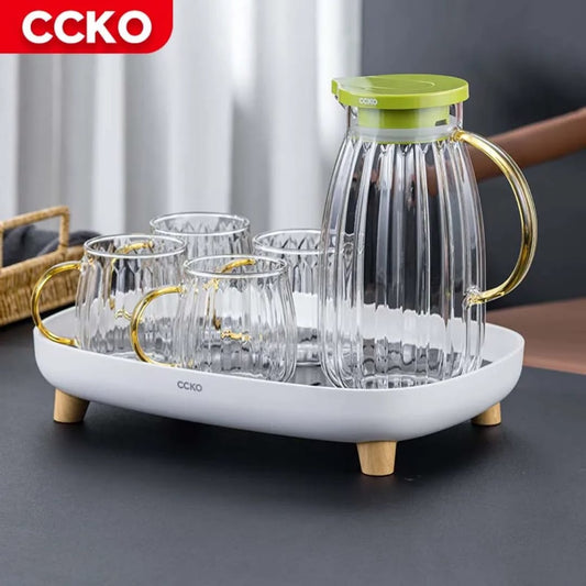 Brosilicated Glass Jar Set