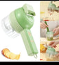 Multifunctional 4 in 1 electric vegetable cutter