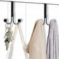 1pc Over The Door Double Hanger Hooks