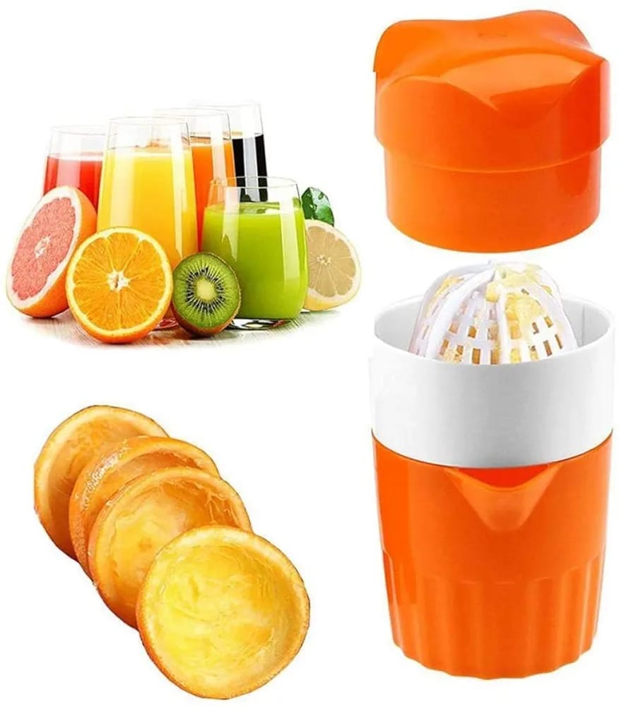 PLASTIC ORANGE MANUAL JUICER