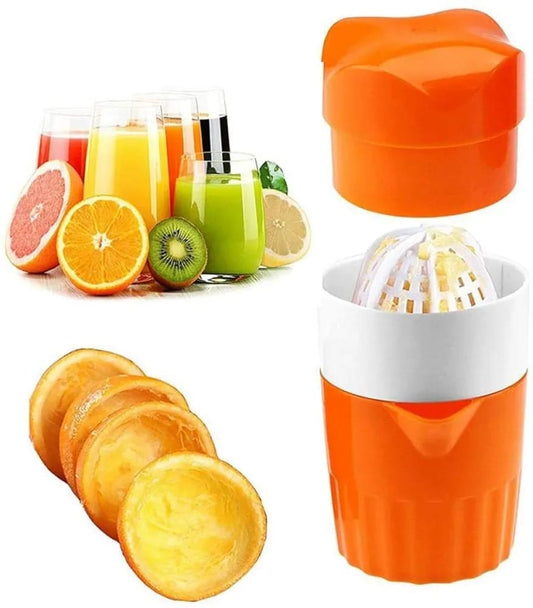 PLASTIC ORANGE MANUAL JUICER
