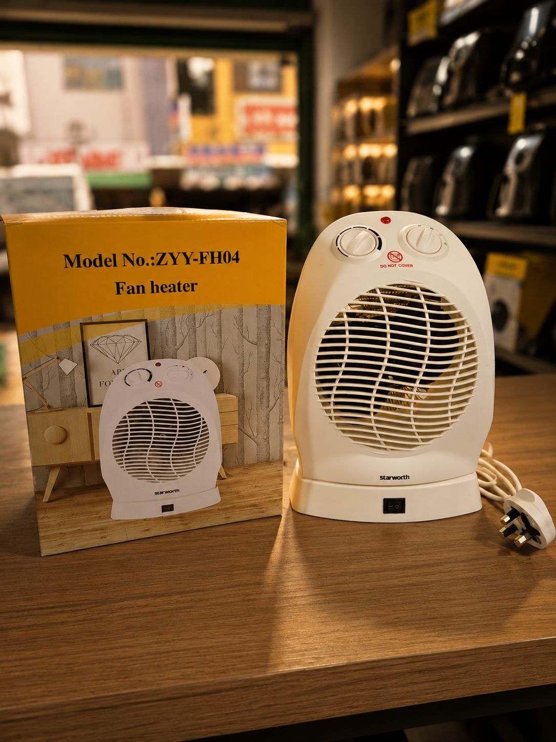 Fan heater oscillating 360degrees