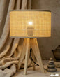 Wooden Base Table Lamp
