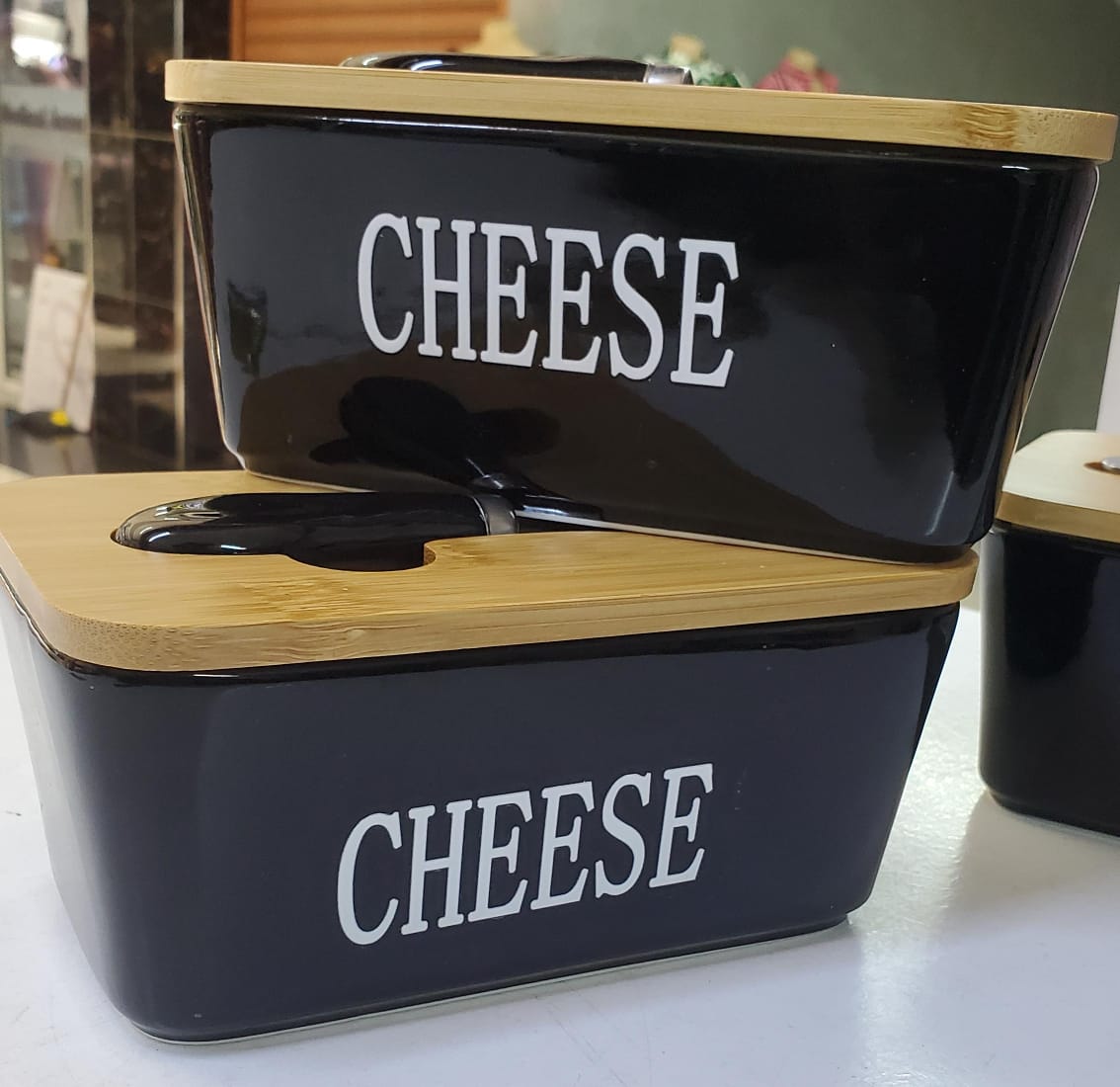 1pc Ceramic cheese Set