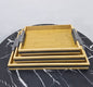 3-Piece Bamboo Nesting trays with Grey Handles