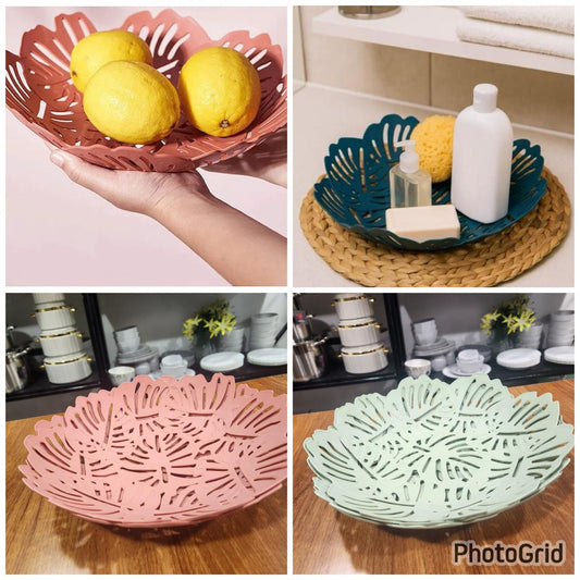 1pc CUTE Fruit Trays/multipurpose hard plastic tray