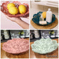 1pc CUTE Fruit Trays/multipurpose hard plastic tray
