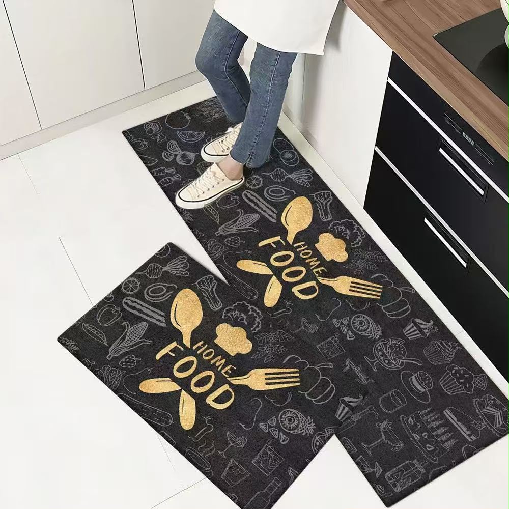 2 pc rubber kitchen mats