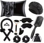 13pcs Satin Silk Beauty Sleep Set
