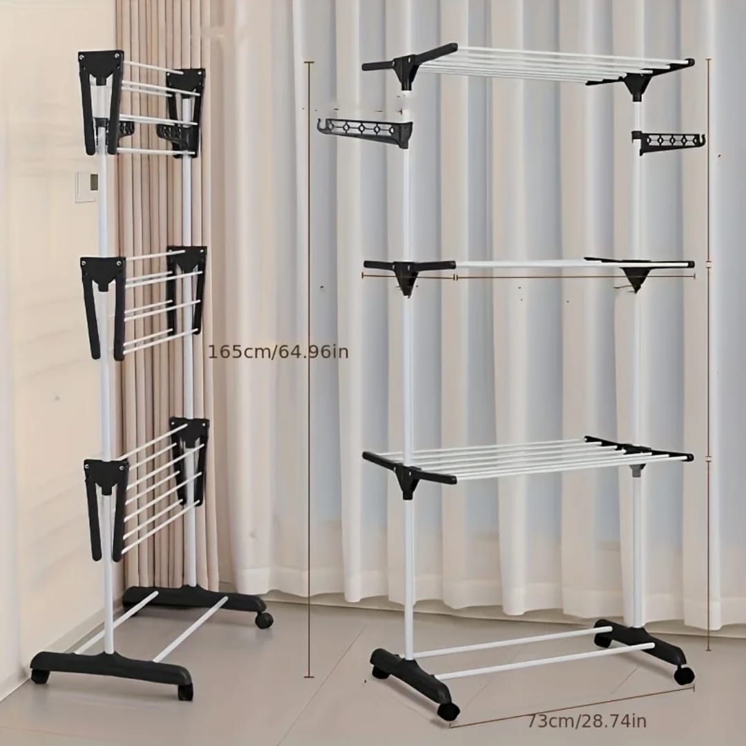 PORTABLE / MOVABLE CLOTH DRYING  RACK