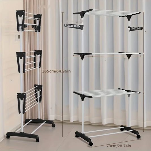 PORTABLE / MOVABLE CLOTH DRYING  RACK