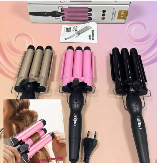 New design ceramic hair curler tong