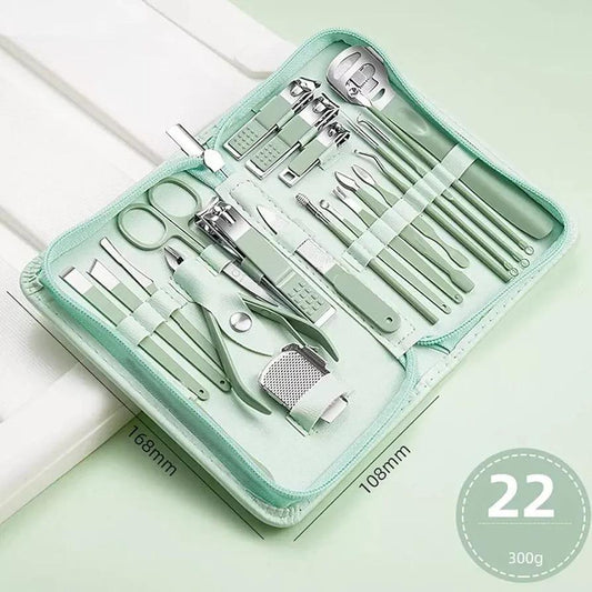 22pcs Grooming manicure nail care set