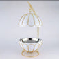 8ltr Egg Shaped Round Chaffing Dish Hanging Buffet Food warmer.