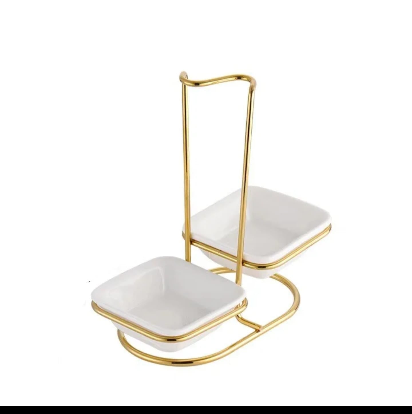 double Multi-functional upright Soup ladle Holder.