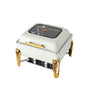 6.0L Square Hydraulic Stainless steel Chaffing Dish Buffet