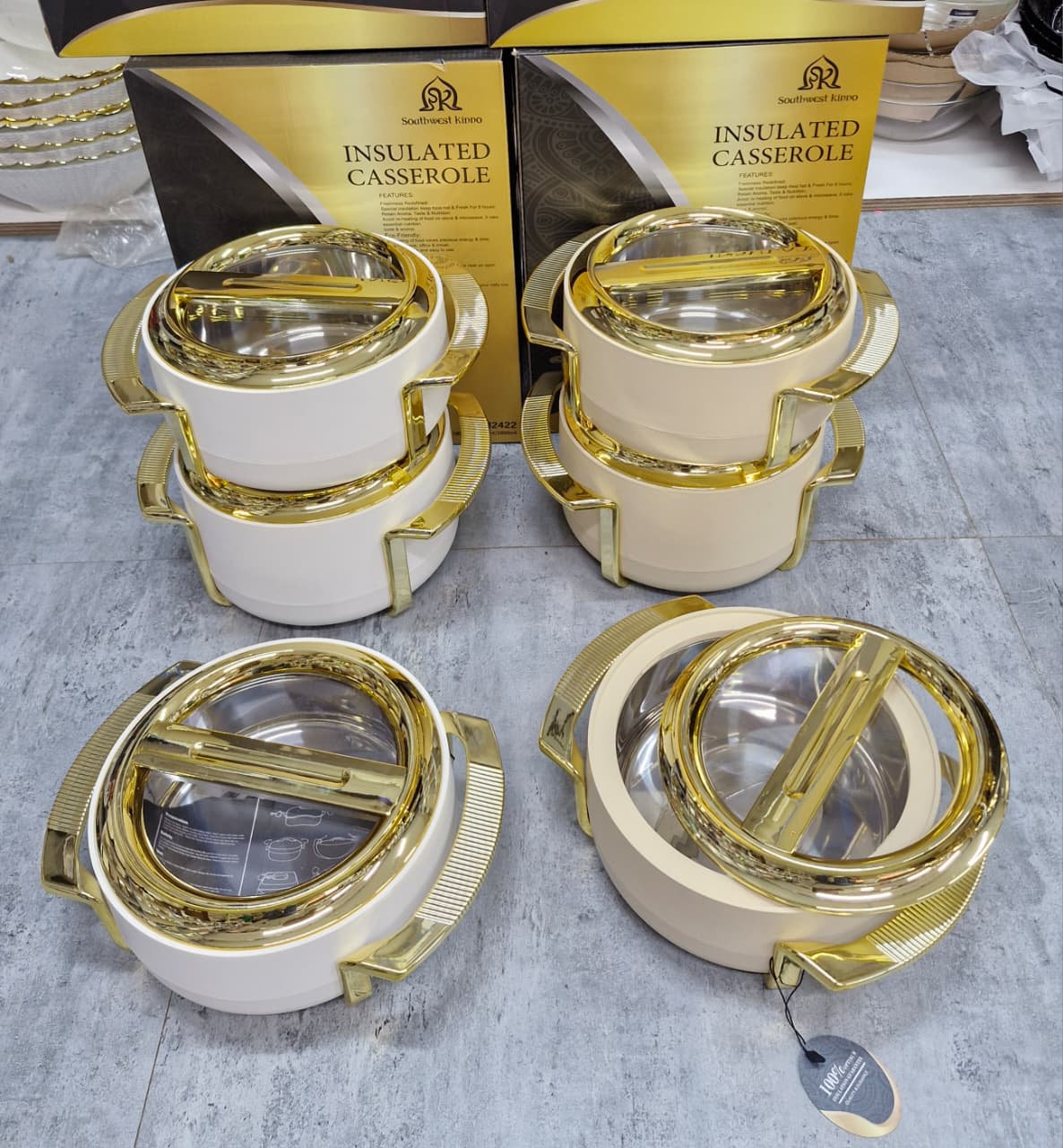 3pcs insulated Food-grade warmer / Hotpots