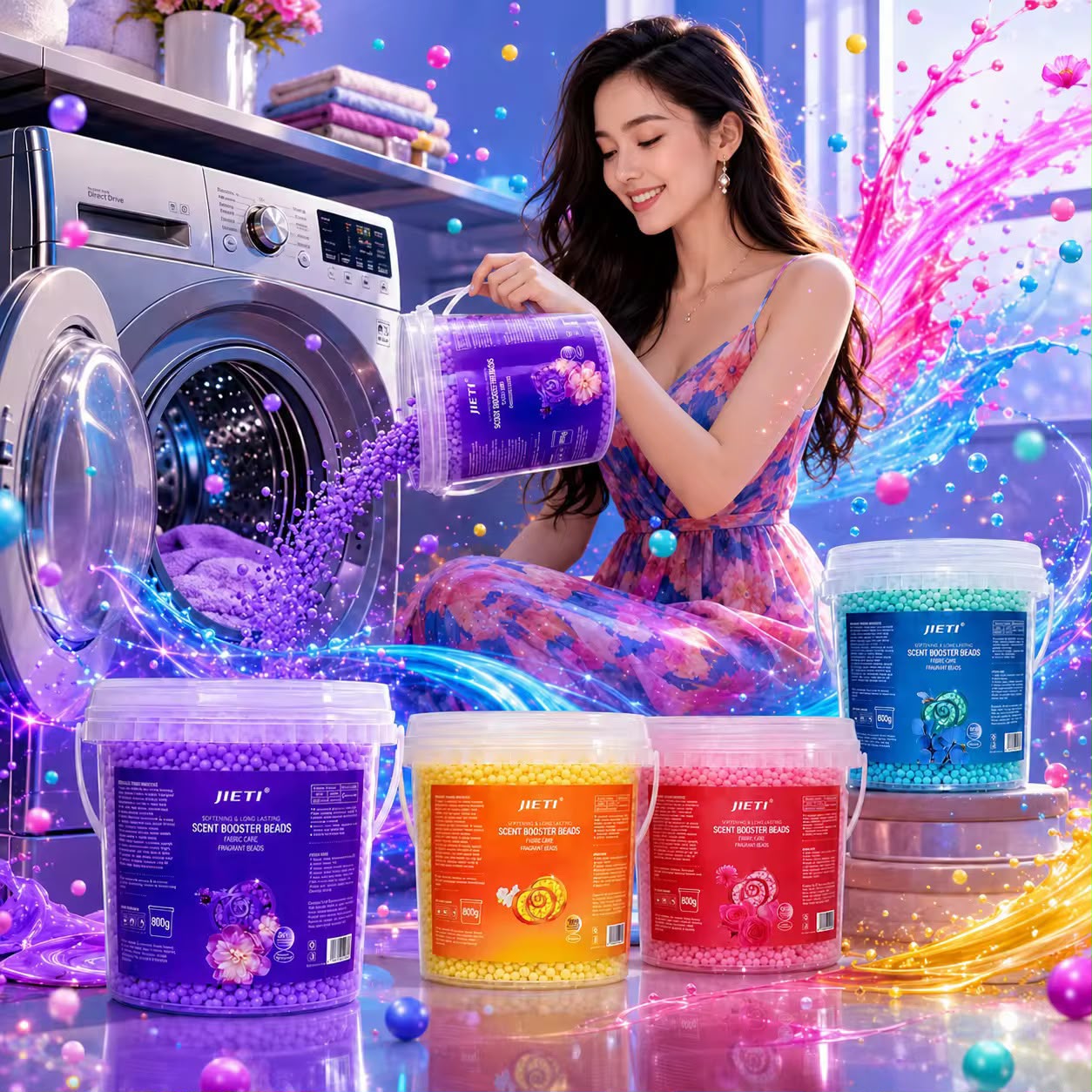 800g long lasting  laundry scent beads/ laundry scent booster