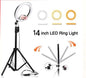Bluetooth enabled 14-inch LED Ringlight