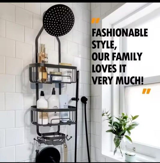 1pc Bathroom storage shower caddy.