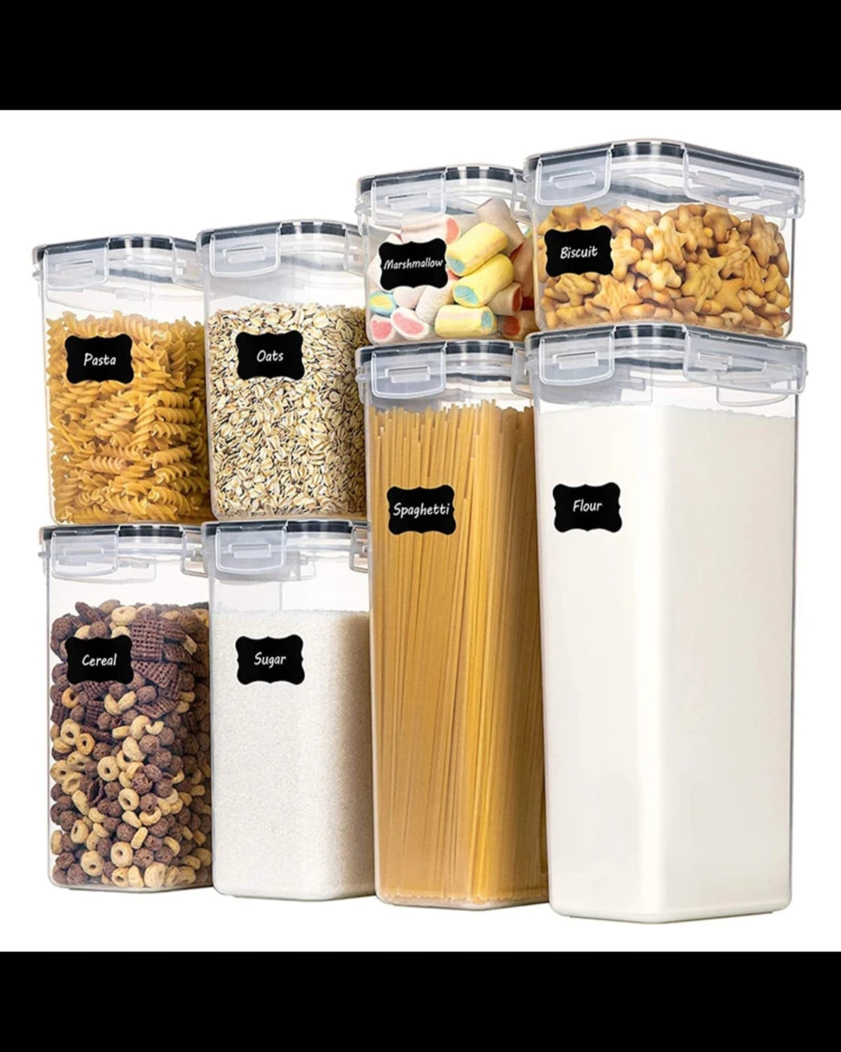8-Piece Airtight Container Set