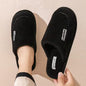 Unisex Winter home non slip thick bottom plush indoor shoes