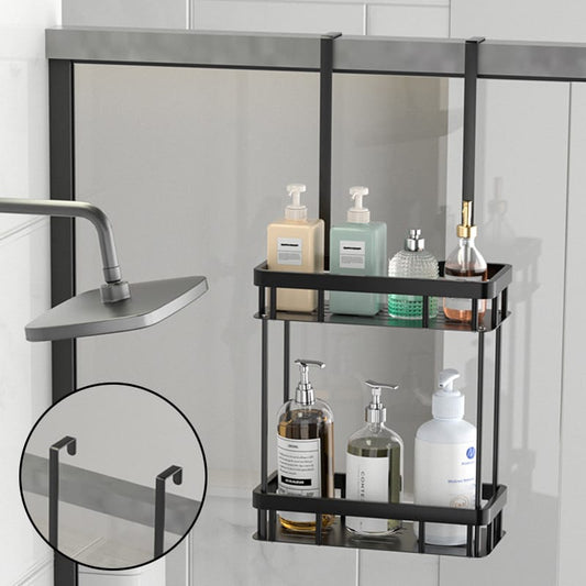 Bathroom Door Hanging Storage Rack.