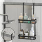 Bathroom Door Hanging Storage Rack.
