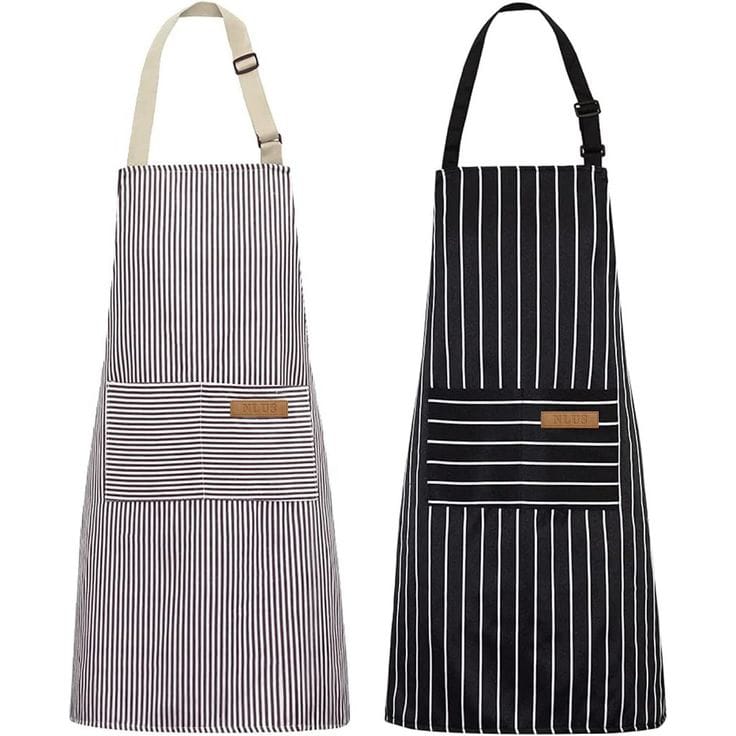 1 pc Stripped kitchen aprons