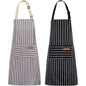 1 pc Stripped kitchen aprons