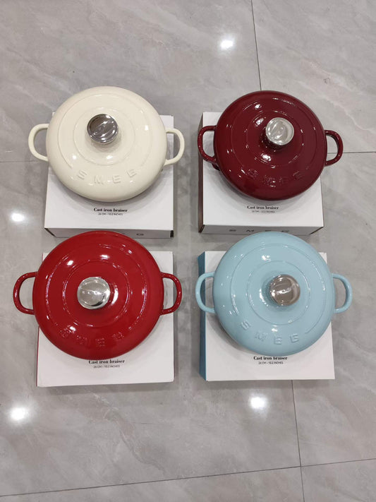 SMEG Casserole Cast Iron
