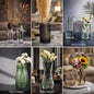 Nordic Modern creative dark  glass vase