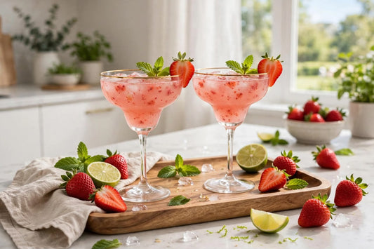 High quality Gold Rim Margarita / Coupe Glass