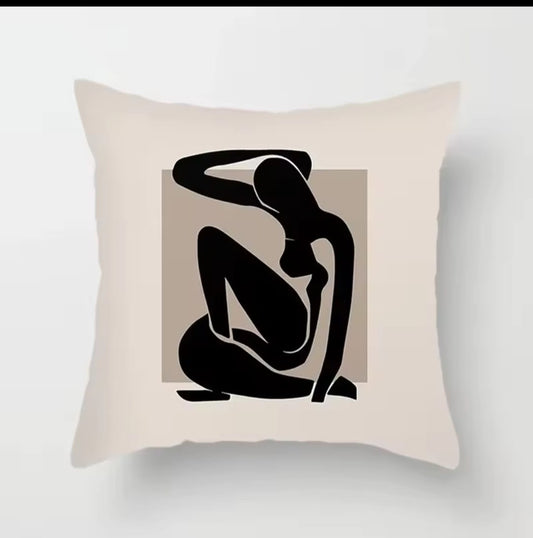 Abstract   decorative throw pillow covers.