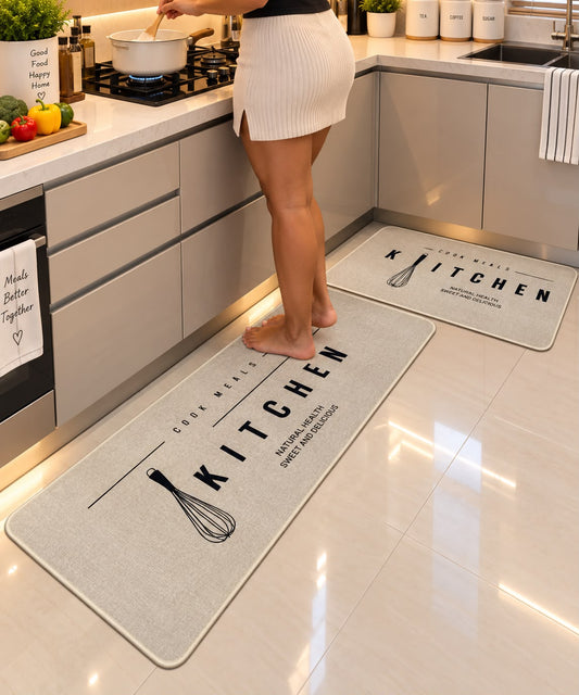2 pc rubber kitchen mats