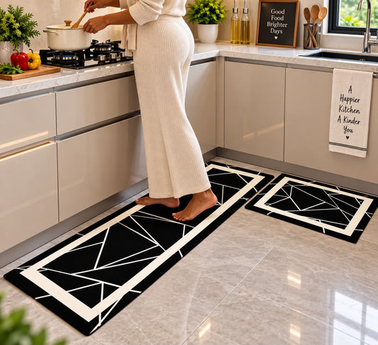 2 pc rubber kitchen mats