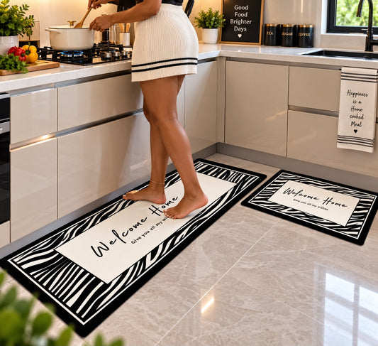 2 pc rubber kitchen mats