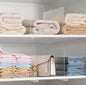 Acrylic closet jeans dividers