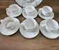 Tea sets Cups +saucers
