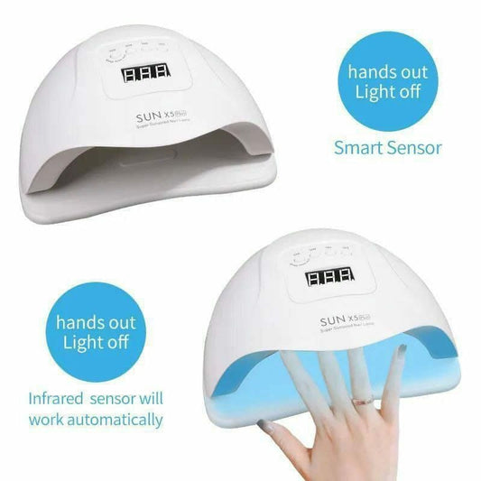 Professional UV/LED nail lamp dryer gel polish 1600