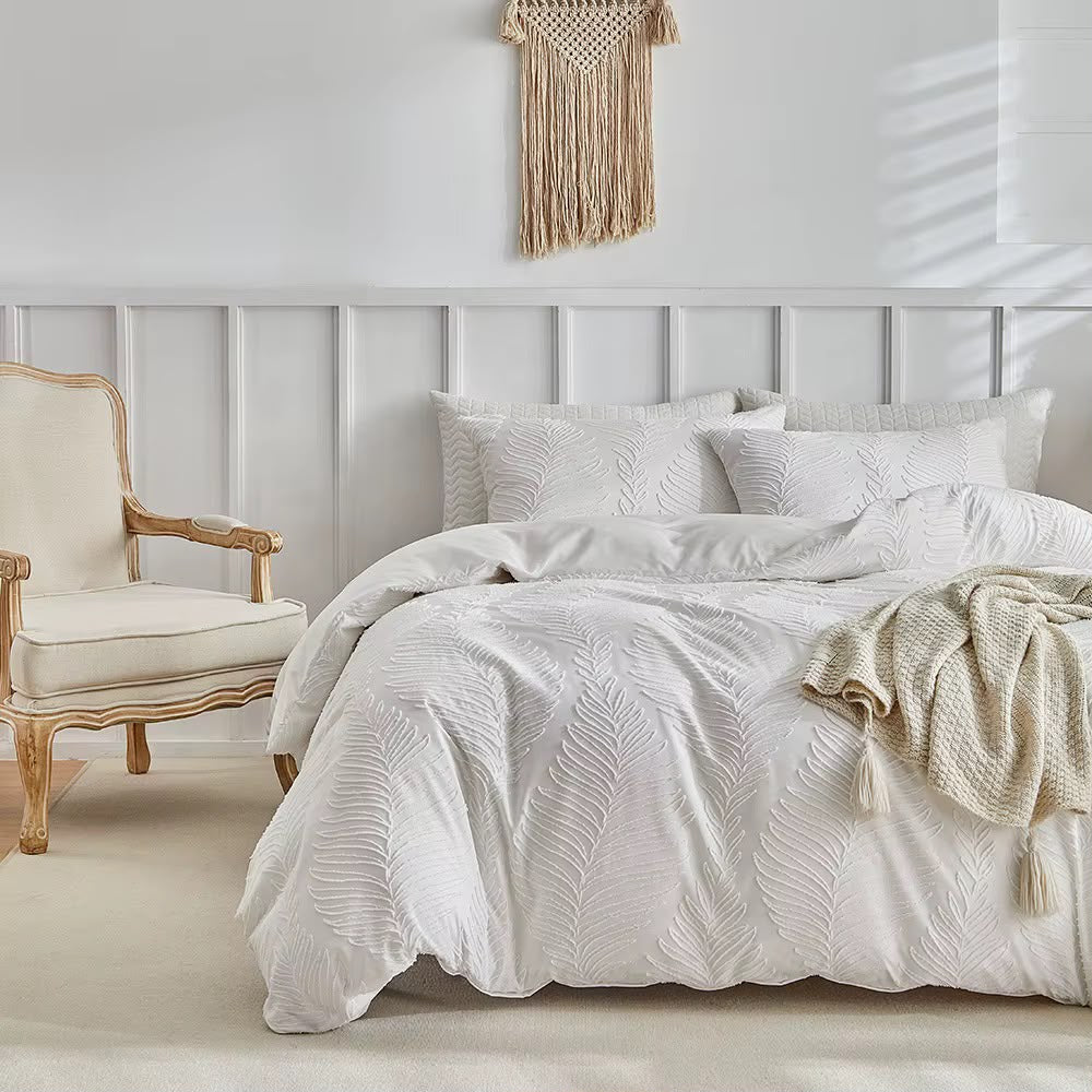 Minimalist sheer white 220*240cm