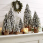 60cm Snow-Covered Christmas Tree Decoration 🎄