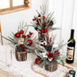 35 Snow-Covered Christmas Tree Decoration with decor🎄