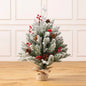 45 cm Snow-Covered Christmas Tree Decoration with decor🎄