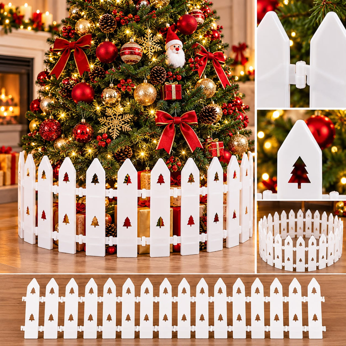 Christmas Tree Fence